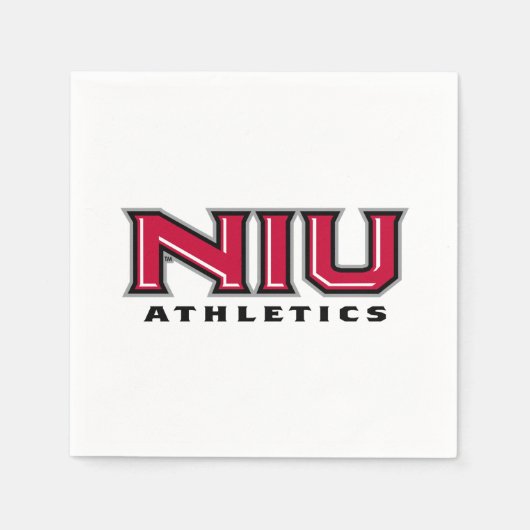 NIU Athletics Serviette (Vorderseite)