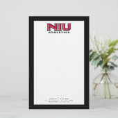 NIU Athletik Briefpapier (Stehend Vorderseite)
