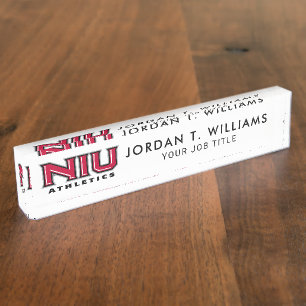 NIU Athletik Namensplakette