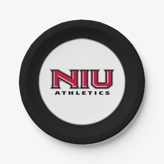 NIU Athletik Pappteller (Vorderseite)
