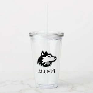 NIU Huskies Alumni Acryltrinkbecher