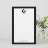 NIU Huskies Alumni Briefpapier (Stehend Vorderseite)