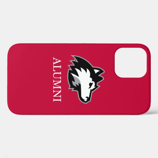 NIU Huskies Alumni Case-Mate iPhone Hülle (Rückseite (Horizontal))