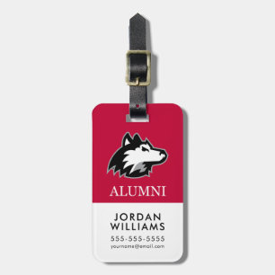 NIU Huskies Alumni Gepäckanhänger