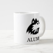 NIU Huskies Alumni Jumbo-Tasse (Vorderseite Rechts)