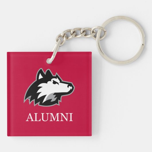 NIU Huskies Alumni Schlüsselanhänger (Rückseite)
