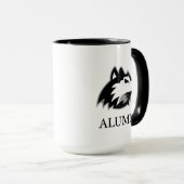 NIU Huskies Alumni Tasse (VorderseiteRechts)