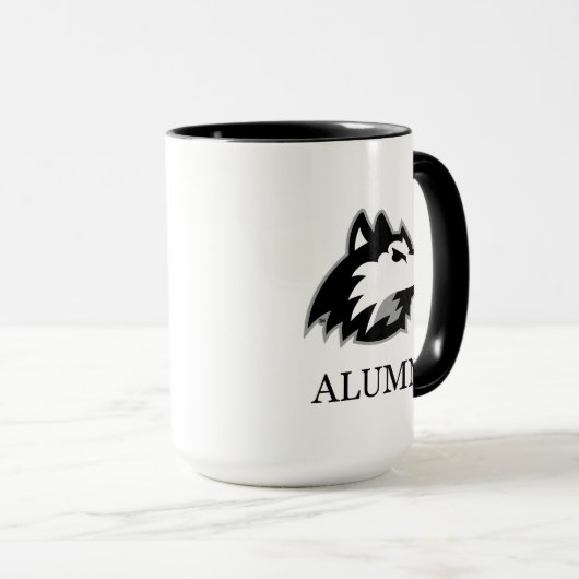NIU Huskies Alumni Tasse (VorderseiteRechts)