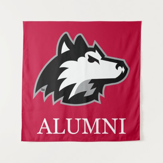 NIU Huskies Alumni Wandteppich (Vorderseite)