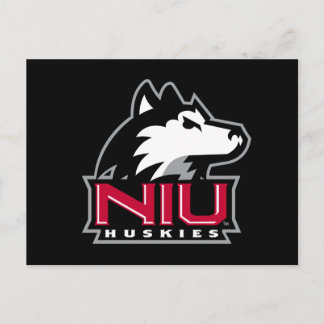 NIU Huskies Einladungspostkarte