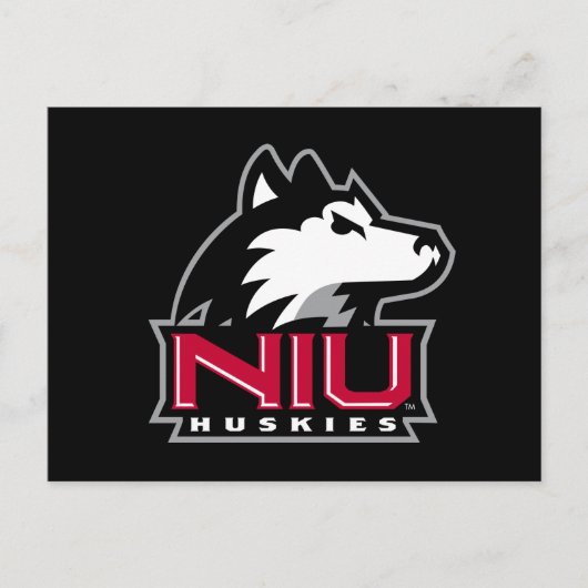 NIU Huskies Einladungspostkarte (Vorderseite)