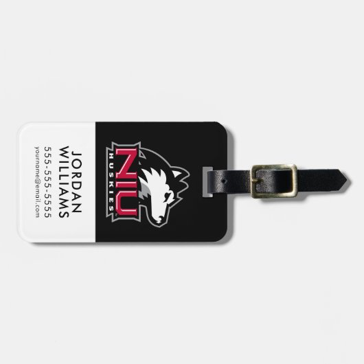 NIU-Huskies Gepäckanhänger (Vorderseite horizontal)