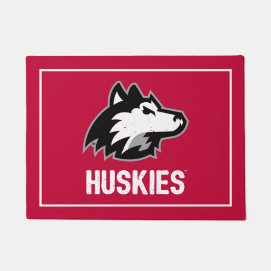 NIU-Huskies gestört Fußmatte (Vorderseite)