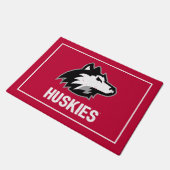 NIU-Huskies gestört Fußmatte (Schrägansicht)