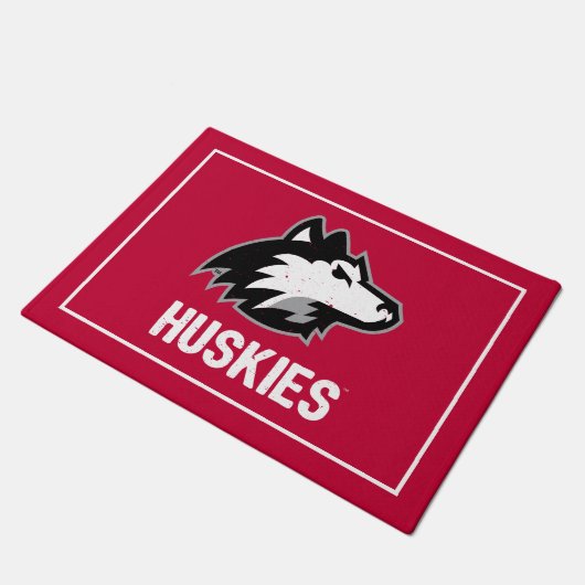 NIU-Huskies gestört Fußmatte (Schrägansicht)