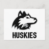 NIU-Huskies gestört Postkarte (Vorderseite)