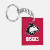 NIU-Huskies gestört Schlüsselanhänger (Vorderseite links)