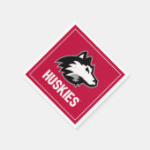 NIU-Huskies gestört Serviette (Ecke)