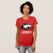 NIU-Huskies gestört T-Shirt (Vorne ganz)