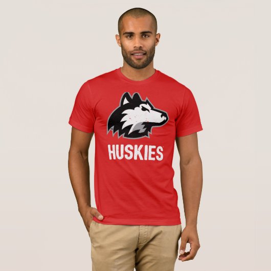 NIU-Huskies gestört T-Shirt (Vorne ganz)