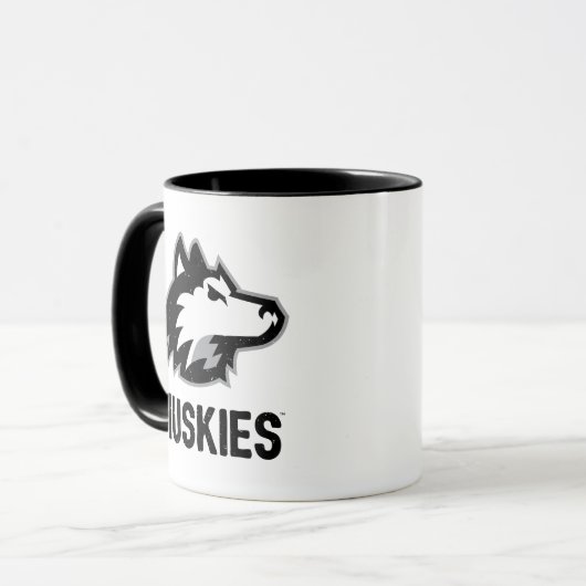 NIU-Huskies gestört Tasse (Vorderseite Links)