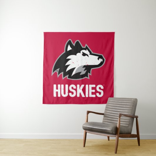 NIU-Huskies gestört Wandteppich (Beispiel)