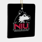 NIU-Huskies Keramikornament (Rechts)