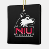 NIU-Huskies Keramikornament (Links)