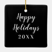 NIU-Huskies Keramikornament (Rückseite)