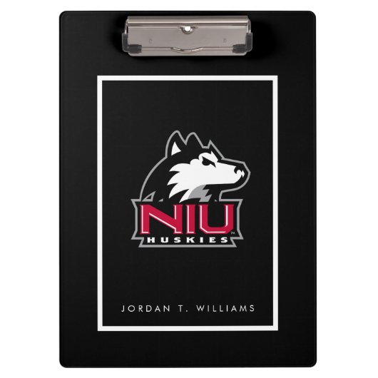 NIU-Huskies Klemmbrett (Vorderseite)