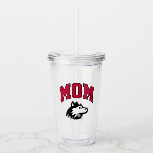 NIU Huskies Mama Acryltrinkbecher (Vorderseite)