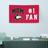 NIU Huskies Mama Banner (Messeveranstaltung)