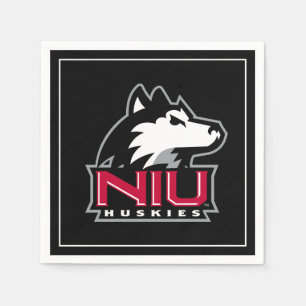 NIU-Huskies Serviette