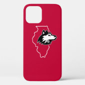 NIU Huskies Staat Liebe Case-Mate iPhone Hülle (Rückseite)