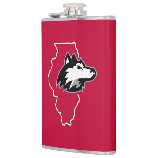 NIU Huskies Staat Liebe Flachmann (Links)