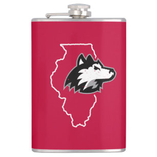 NIU Huskies Staat Liebe Flachmann
