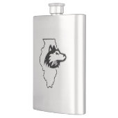 NIU Huskies Staat Liebe Flachmann (Links)