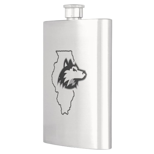 NIU Huskies Staat Liebe Flachmann (Links)