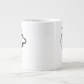 NIU Huskies Staat Liebe Jumbo-Tasse (Vorderseite)