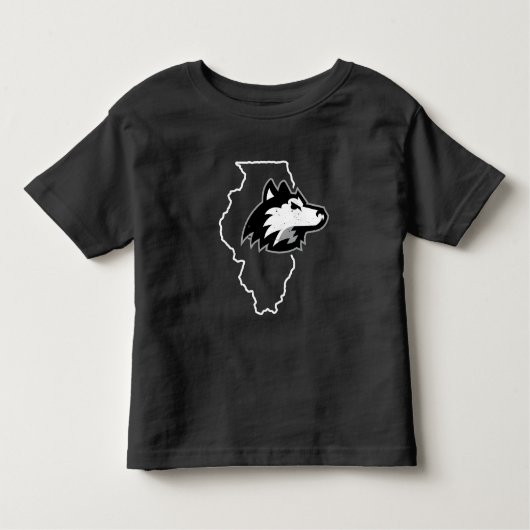 NIU Huskies Staat Liebe Kleinkind T-shirt (Vorderseite)