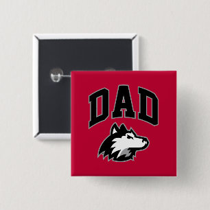 NIU Huskies Vater Button