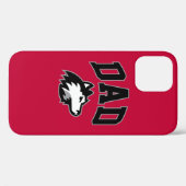 NIU Huskies Vater Case-Mate iPhone Hülle (Rückseite (Horizontal))