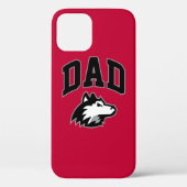 NIU Huskies Vater Case-Mate iPhone Hülle (Rückseite)