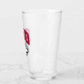 NIU Huskies Vater Glas (Links)