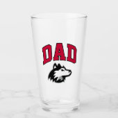 NIU Huskies Vater Glas (Vorderseite)