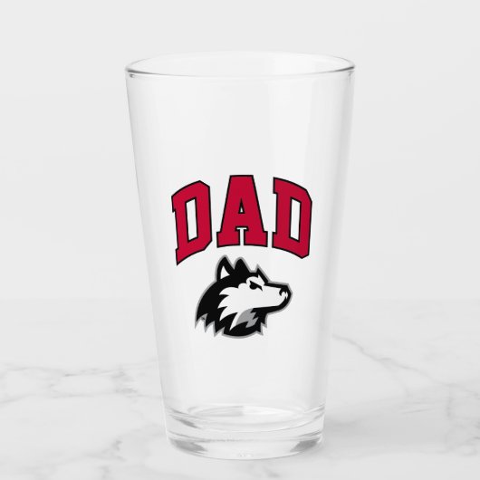 NIU Huskies Vater Glas (Vorderseite)