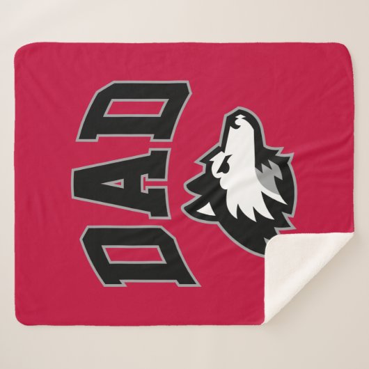 NIU Huskies Vater Sherpadecke (Vorderseite (Horizontal))