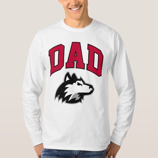 NIU Huskies Vater T-Shirt (Vorderseite)