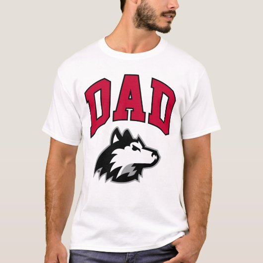 NIU Huskies Vater T-Shirt (Vorderseite)