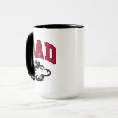 NIU Huskies Vater Tasse (Vorderseite Links)
